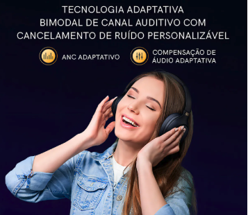 Fone com cancelamento de ruído